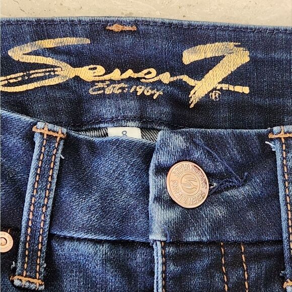 Seven7 Tummyless Skinny Jeans - Picture 5 of 7